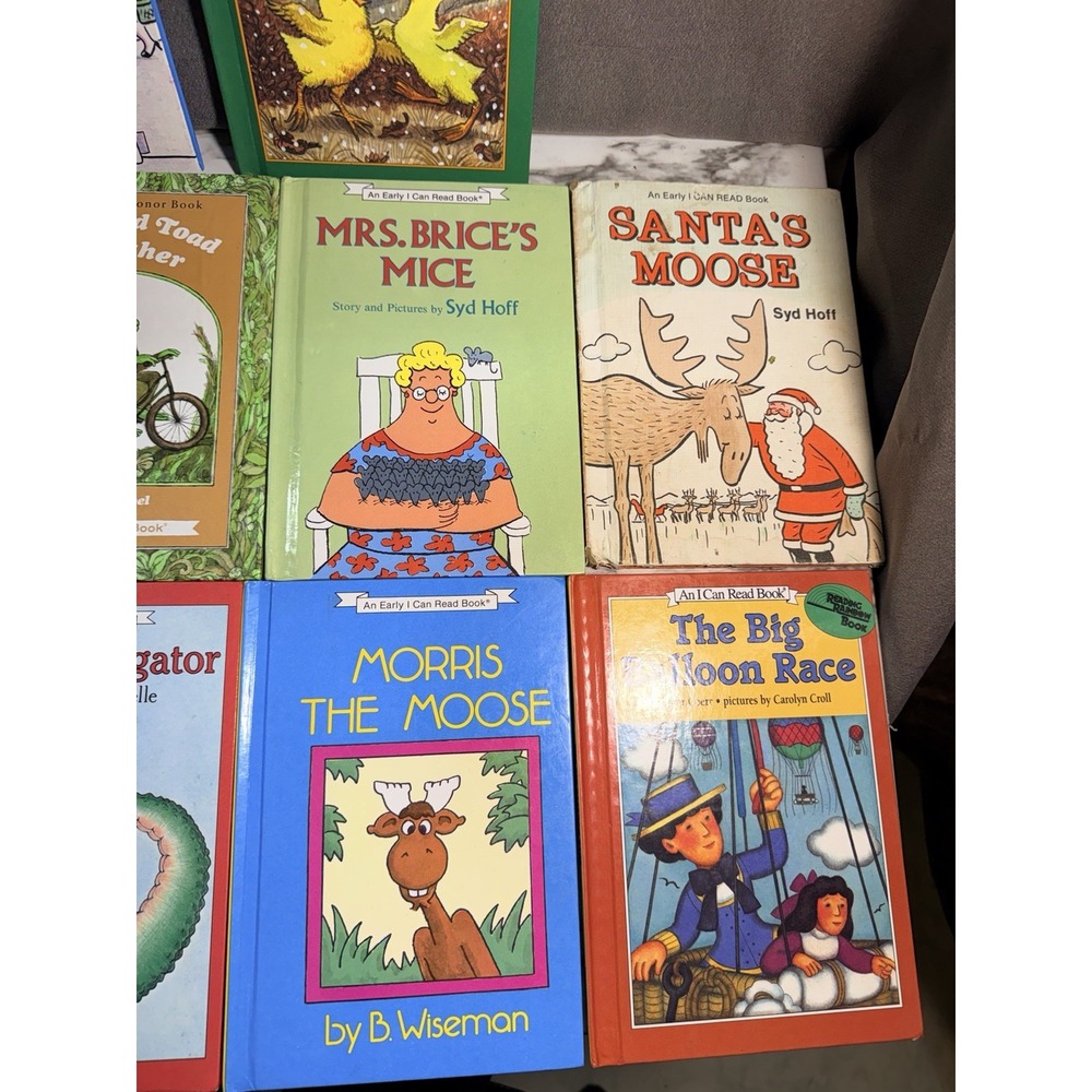 AN I CAN READ BOOKS LOT OF 10~ 1957-1990~ 1 FIRST EDITION (2622) - Picture 2 of 7